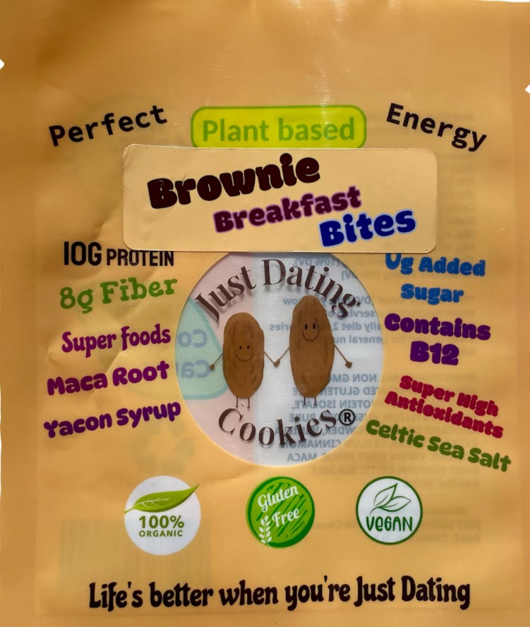 Brownie Breakfast Bite 10g Protein Gluten Free Organic