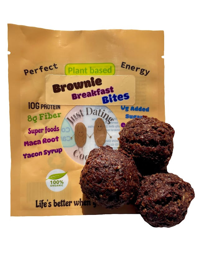 Brownie Breakfast Bite 10g Protein Gluten Free Organic